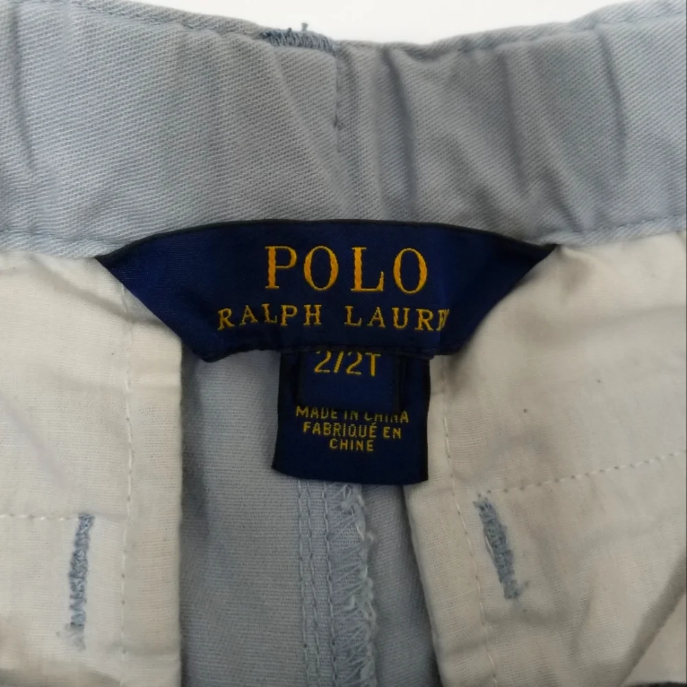 Polo Ralph Lauren Straight Fit Chino Short Lt Blue 2T